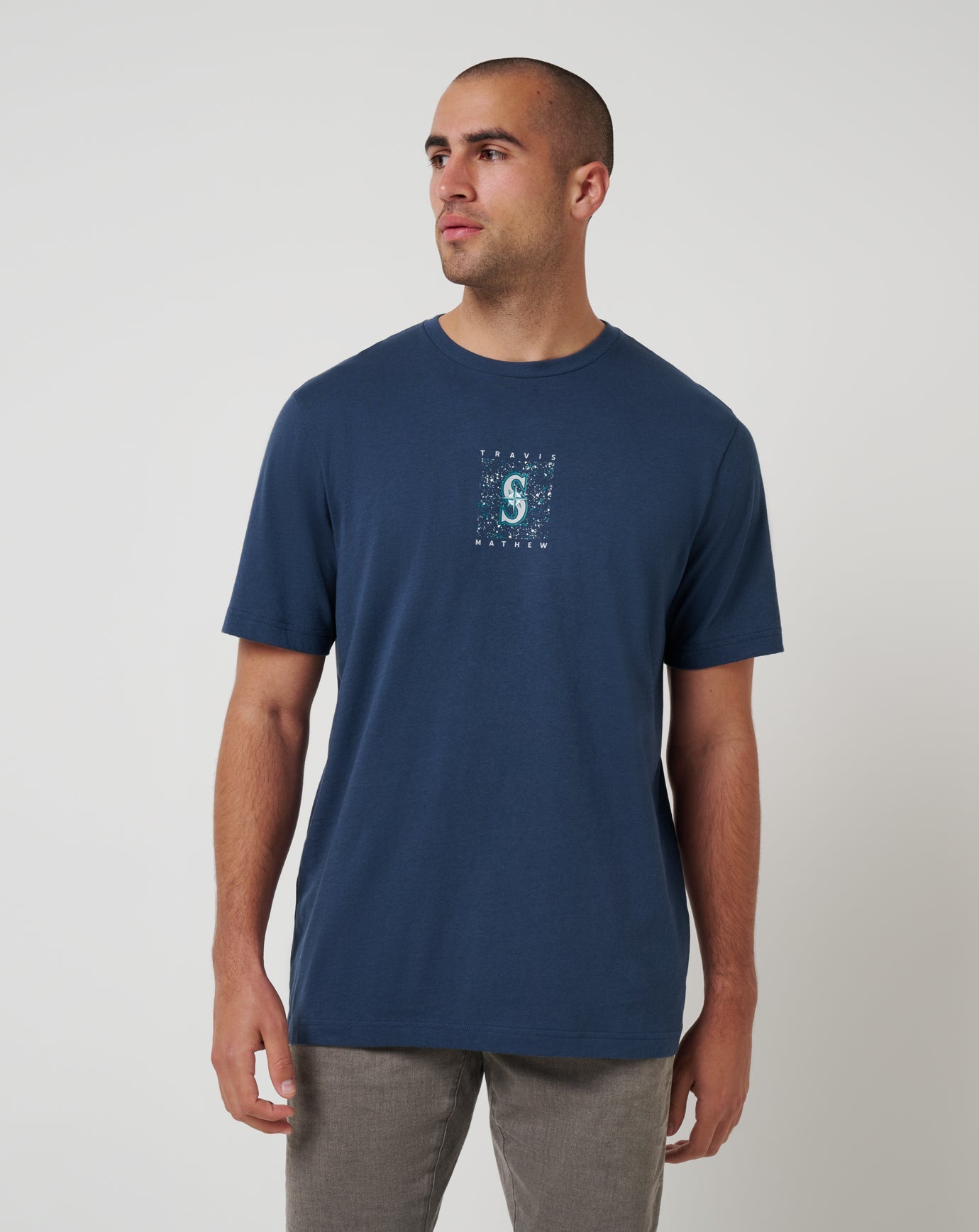 Travis Mathew Outlets Seattle Mariners In The Dugout 2.0 Tee Men|Game Day|New