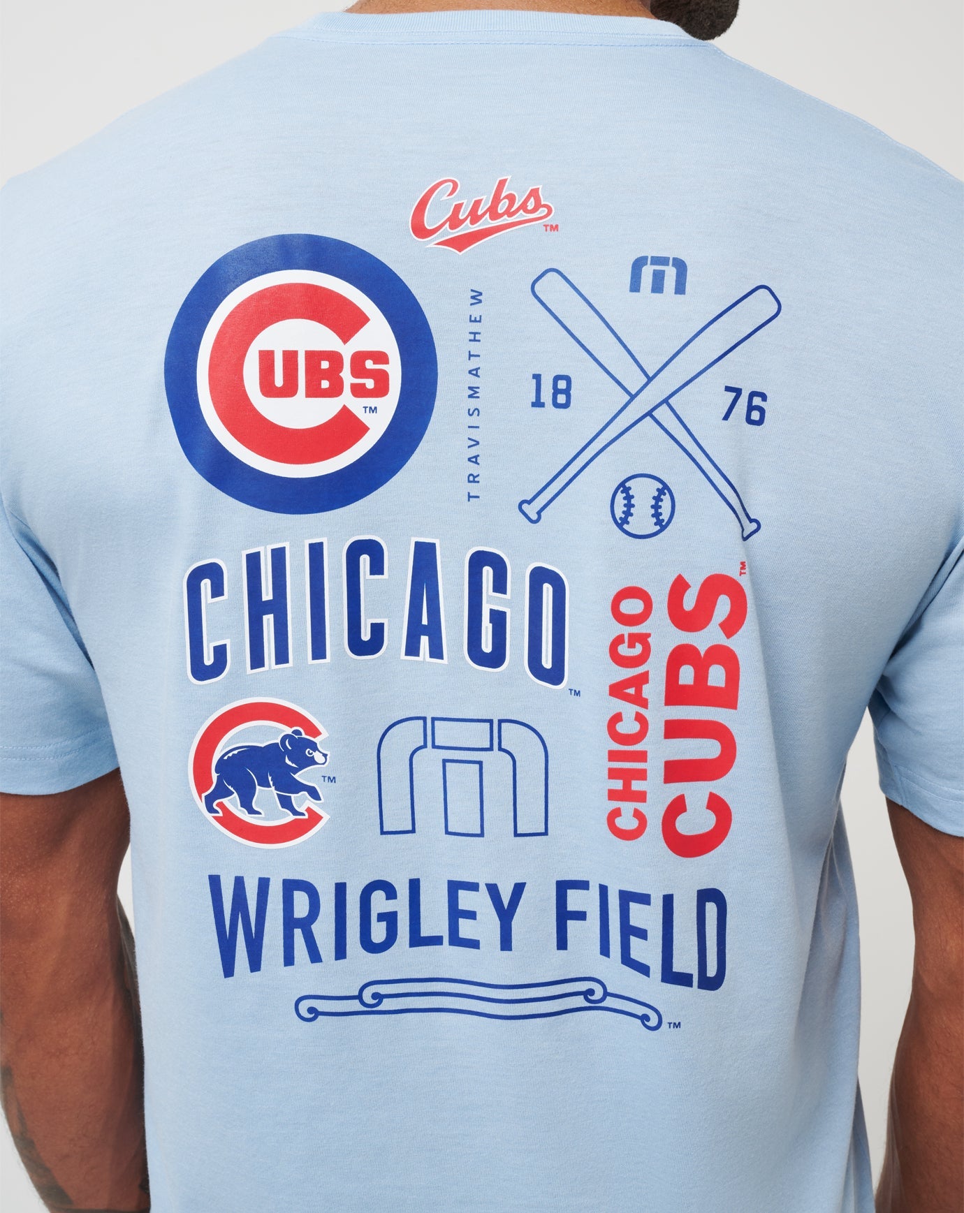 Travis Mathew Discount Chicago Cubs Friendly Rivalry Tee Men|Game Day|New
