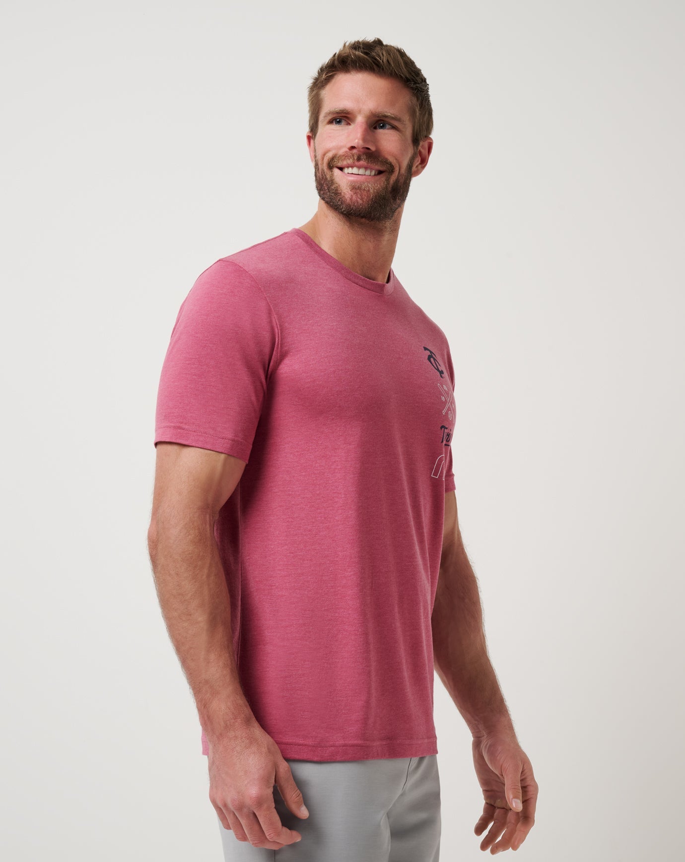 Travis Mathew Outlets Minnesota Twins Sunset Slam 2.0 Tee Men|New