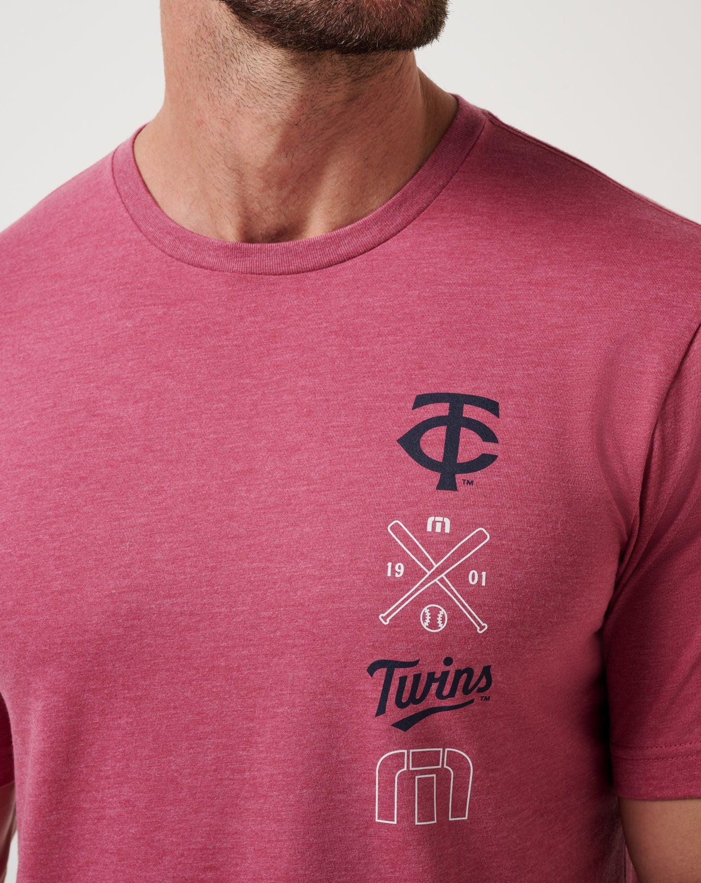 Travis Mathew Outlets Minnesota Twins Sunset Slam 2.0 Tee Men|New
