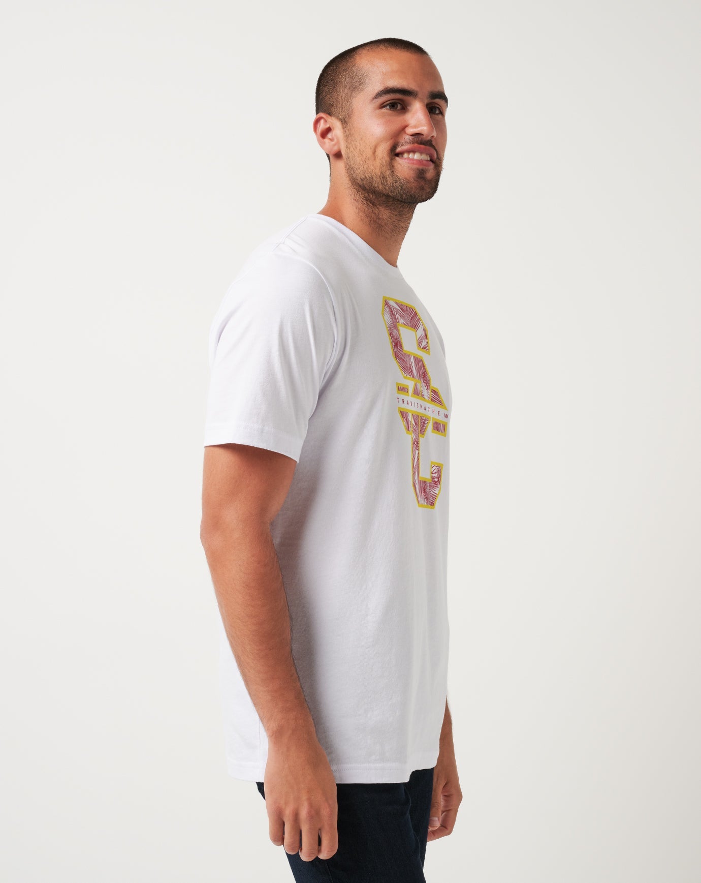 Travis Mathew For Sale USC War Paint Tee Men|Game Day|New