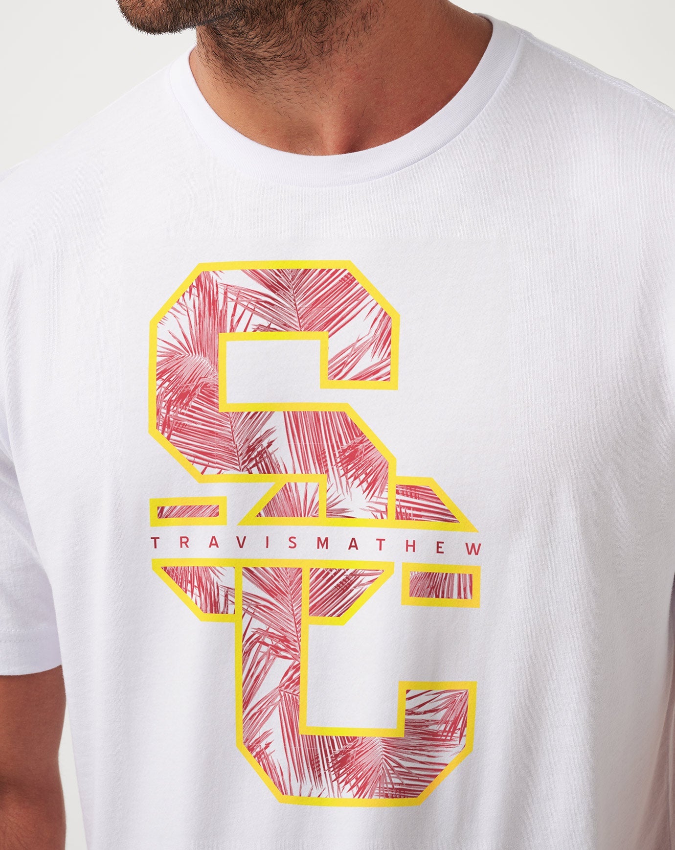 Travis Mathew For Sale USC War Paint Tee Men|Game Day|New