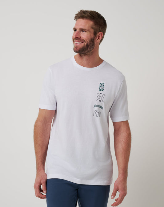 Travis Mathew US Seattle Mariners Sunset Slam 2.0 Tee Men|Game Day|New