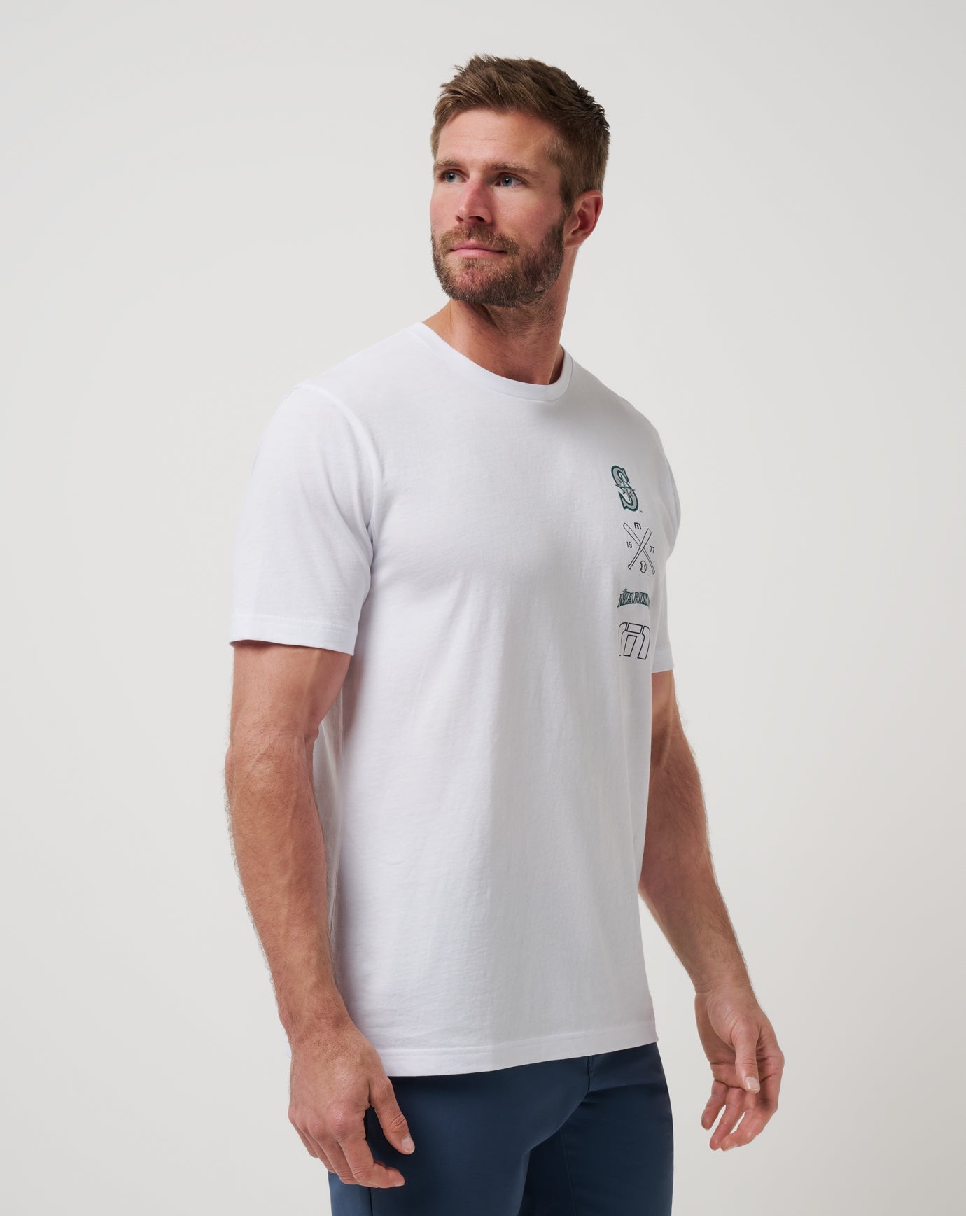 Travis Mathew US Seattle Mariners Sunset Slam 2.0 Tee Men|Game Day|New