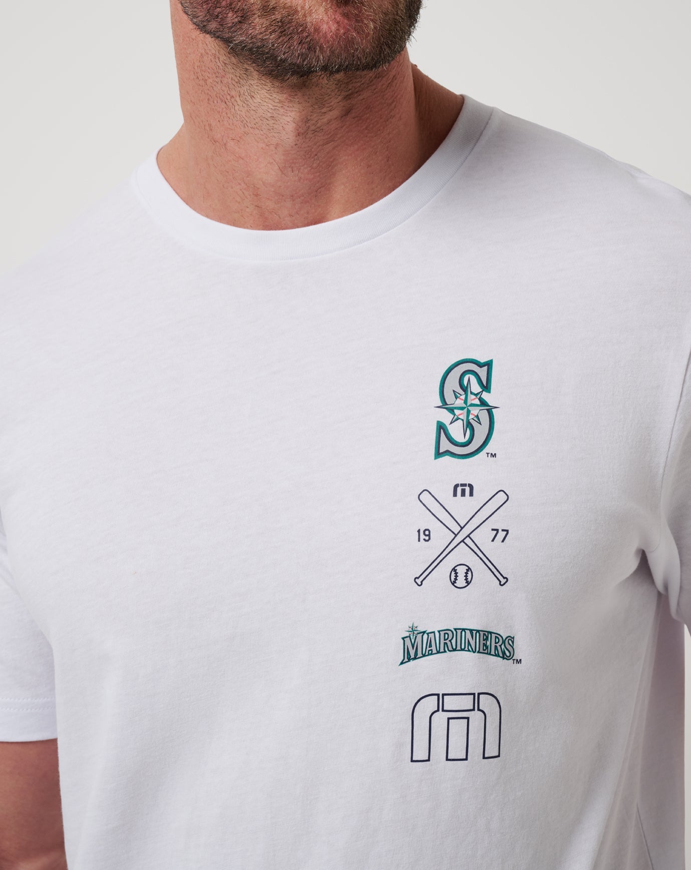 Travis Mathew US Seattle Mariners Sunset Slam 2.0 Tee Men|Game Day|New