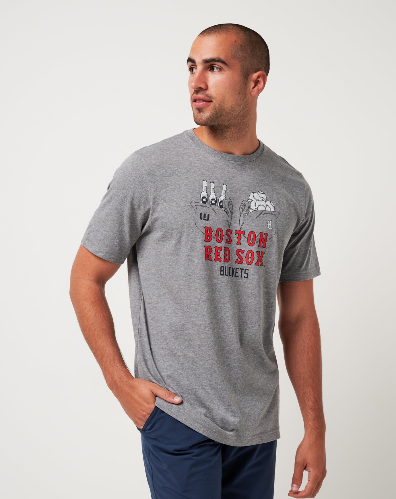 Travis Mathew Sale Boston Red Sox Strike One Tee Men|Game Day|New