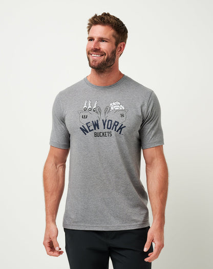 Travis Mathew Discount New York Yankees Strike One Tee Men|Game Day|New