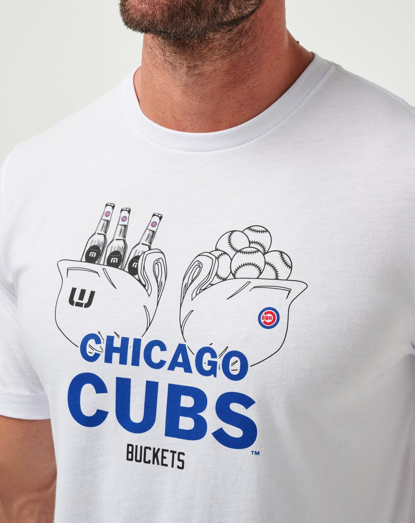 Travis Mathew Outlets Chicago Cubs Strike One Tee Men|Game Day|New