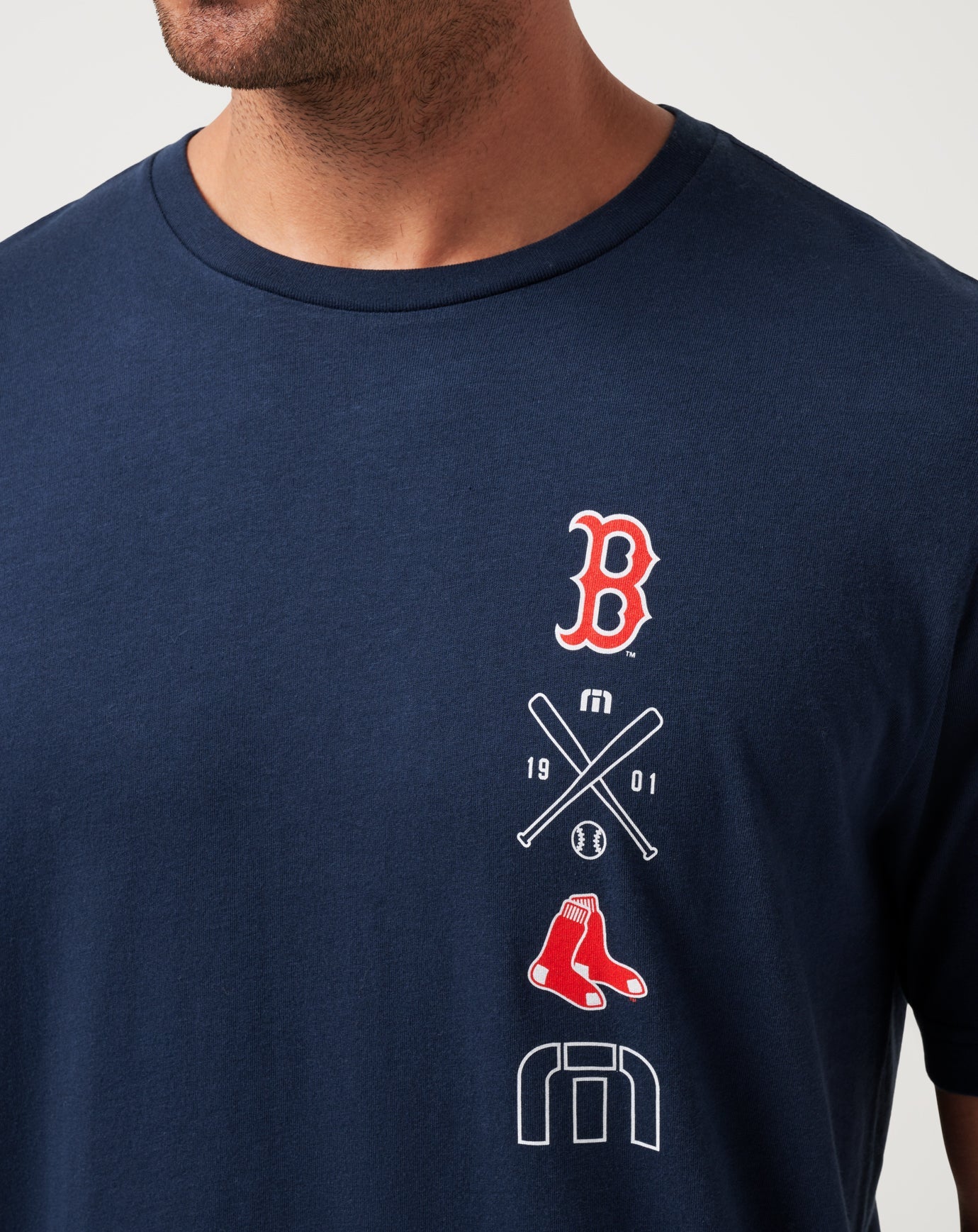 Travis Mathew For Sale Boston Red Sox Sunset Slam Tee Men|Game Day|New