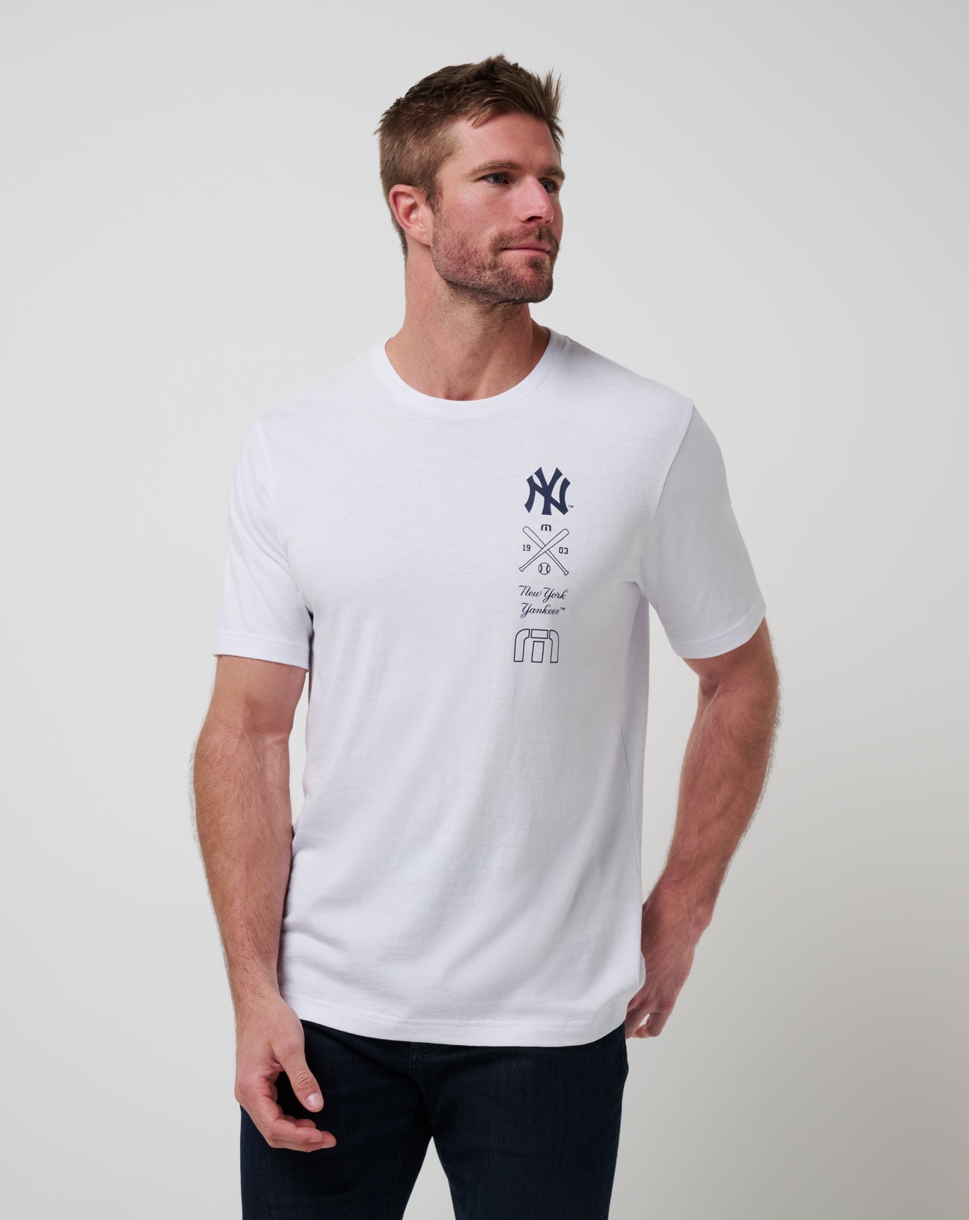 Travis Mathew US New York Yankees Sunset Slam 2.0 Tee Men|Game Day|New