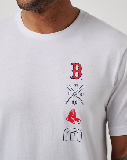 Travis Mathew Discount Boston Red Sox Sunset Slam 2.0 Tee Men|Game Day|New