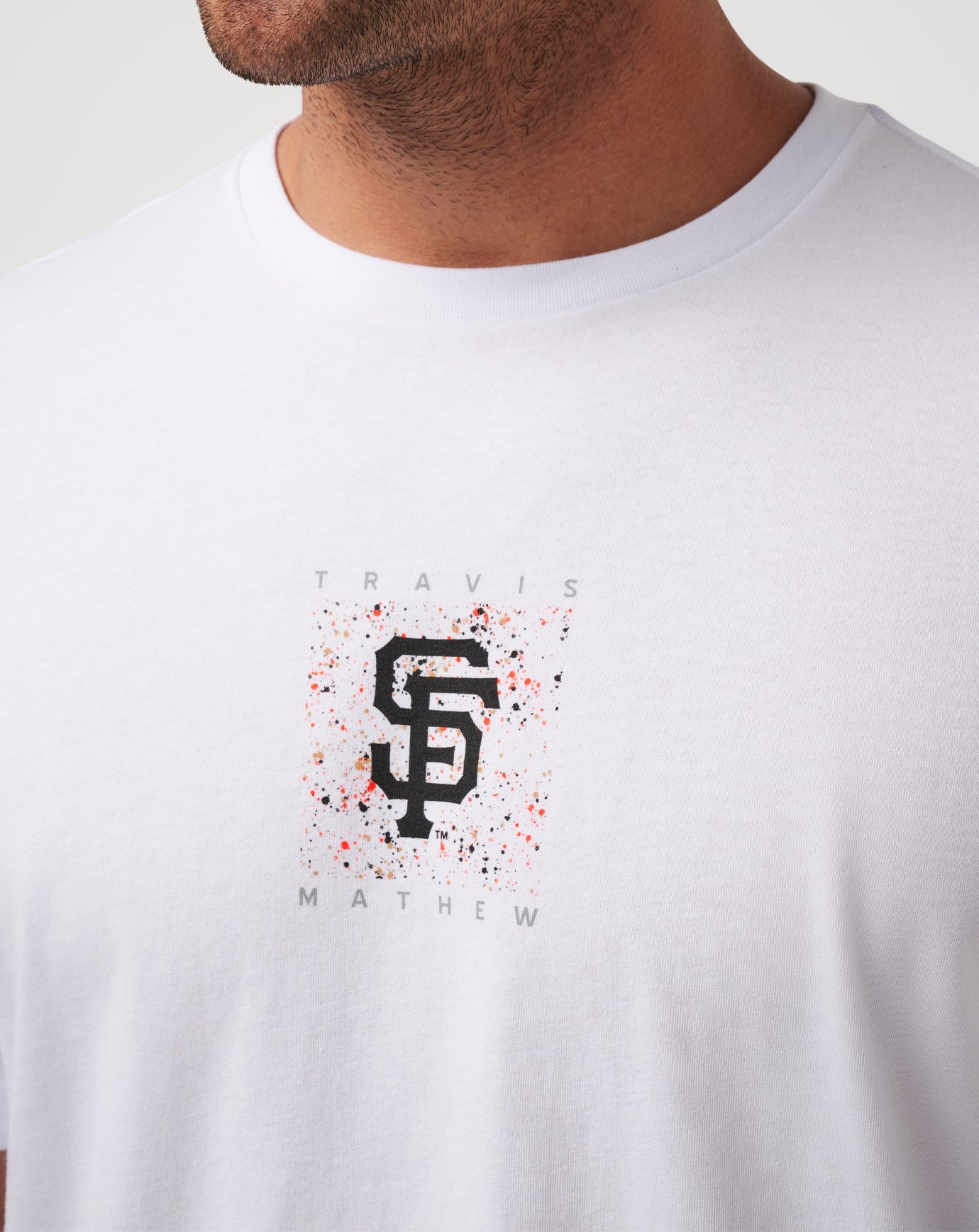 Travis Mathew For Sale San Francisco Giants In The Dugout Tee Men|New
