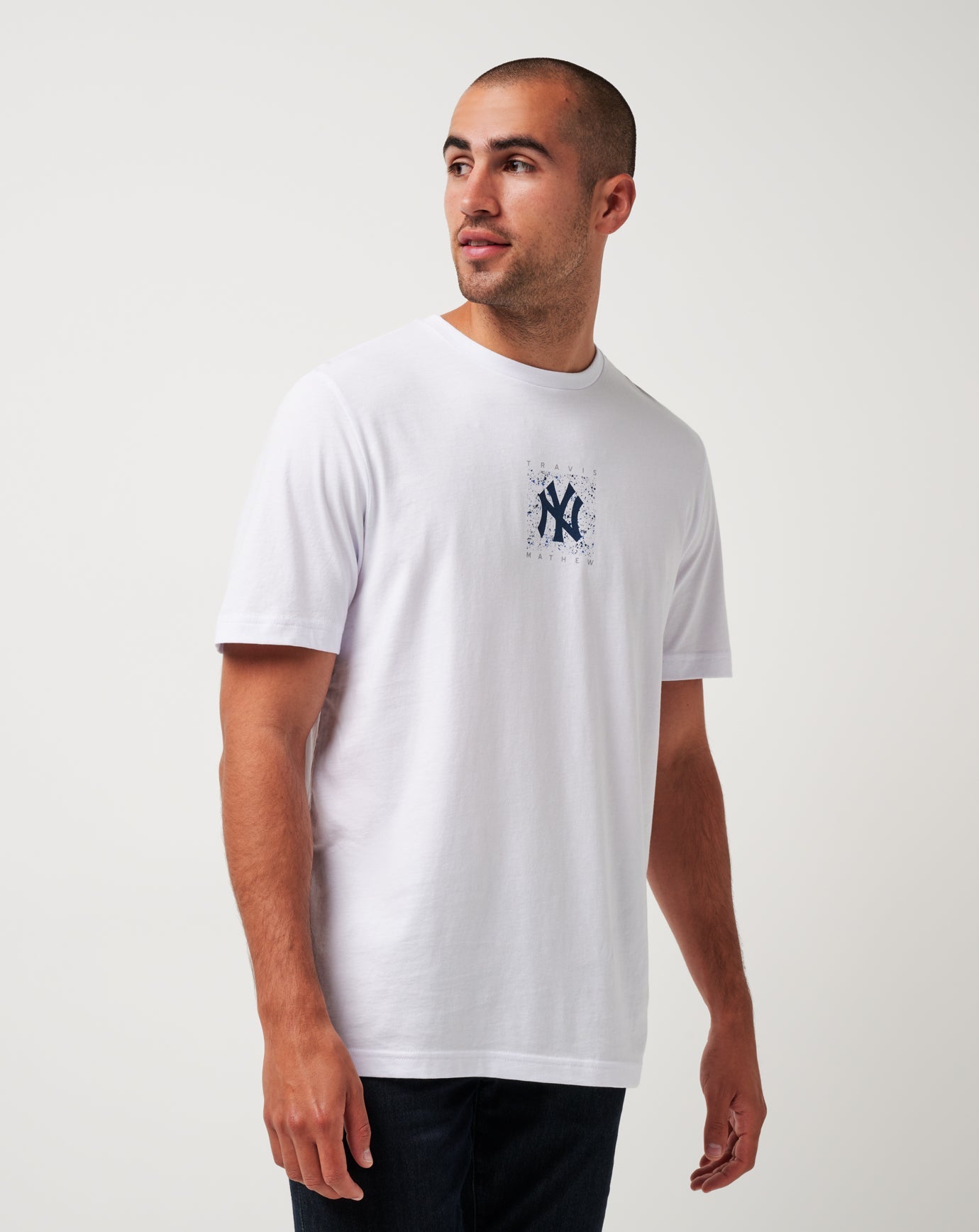 Travis Mathew US New York Yankees In The Dugout Tee Men|Game Day|New