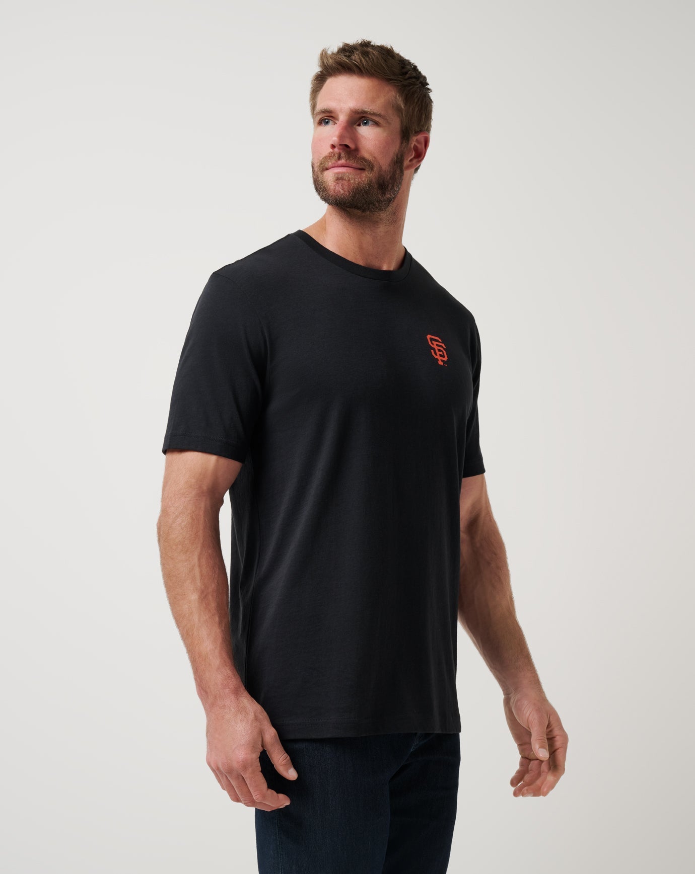 Travis Mathew Online San Francisco Giants Friendly Rivalry Tee Men|New