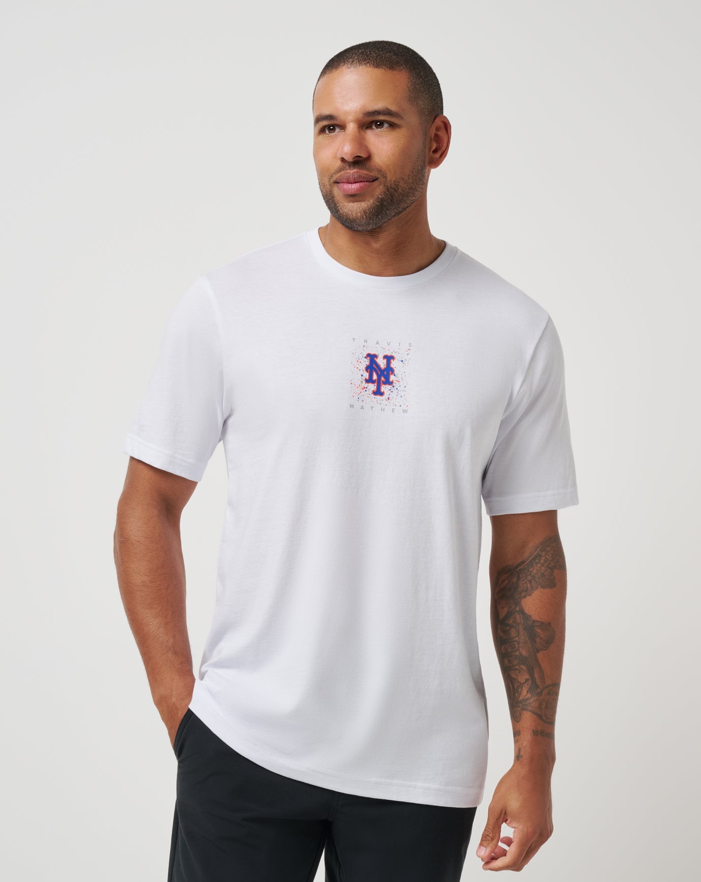 Travis Mathew Sale New York Mets In The Dugout 2.0 Tee Men|New
