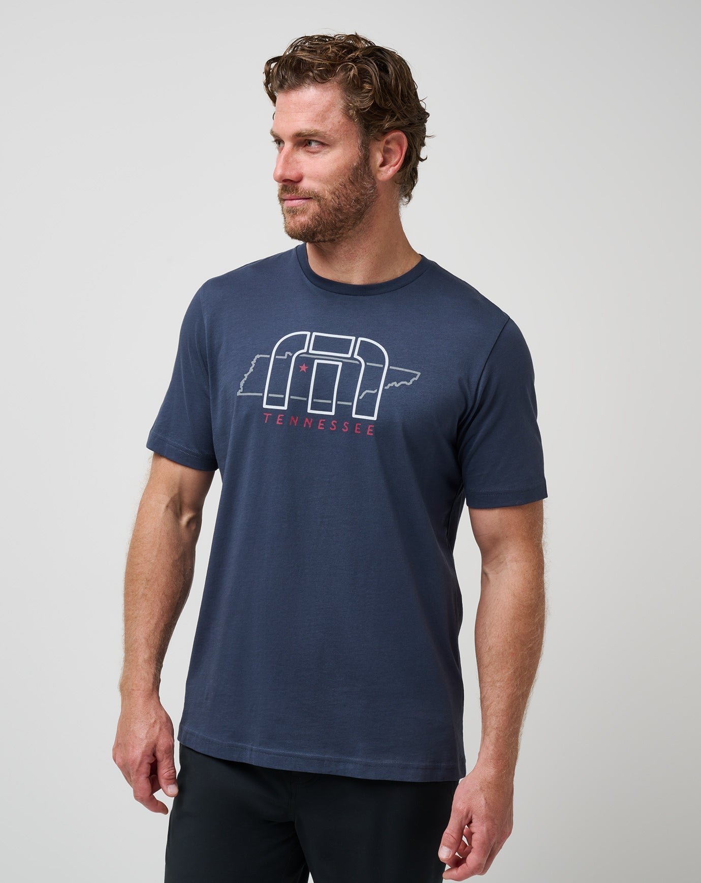 Travis Mathew US Local Phrases Tee Men