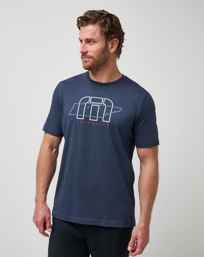 Travis Mathew US Local Phrases Tee Men