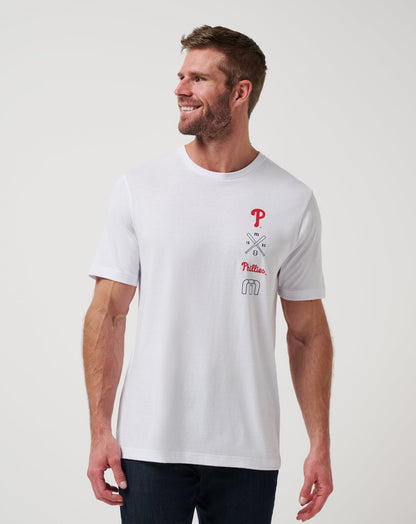 Travis Mathew Sale Philadelphia Phillies Sunset Slam 2.0 Tee Men|Game Day|New