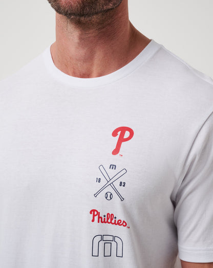 Travis Mathew Sale Philadelphia Phillies Sunset Slam 2.0 Tee Men|Game Day|New