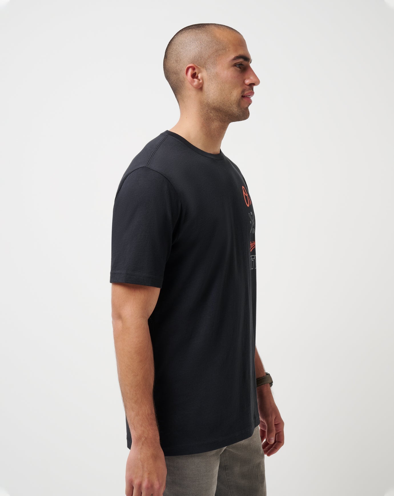 Travis Mathew Online Baltimore Orioles Sunset Slam 2.0 Tee Men|New