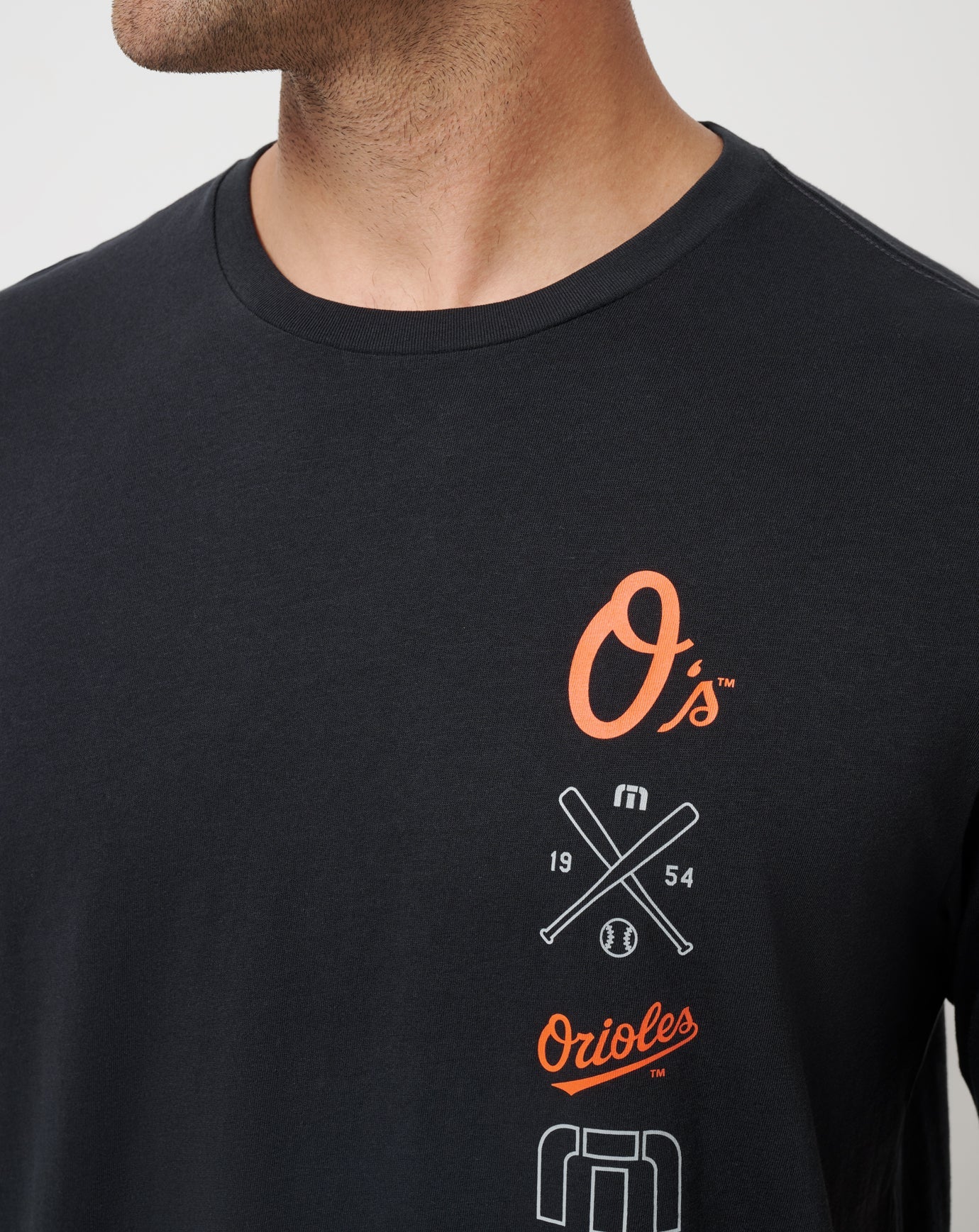Travis Mathew Online Baltimore Orioles Sunset Slam 2.0 Tee Men|New