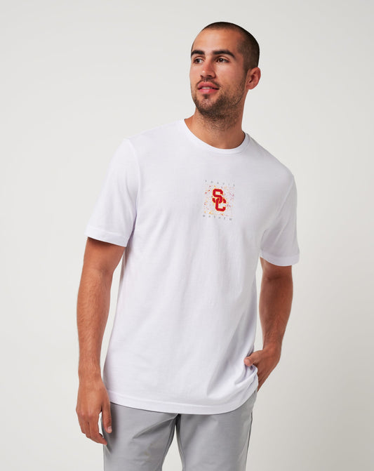 Travis Mathew Discount USC School Spirit Tee Men|Game Day|New