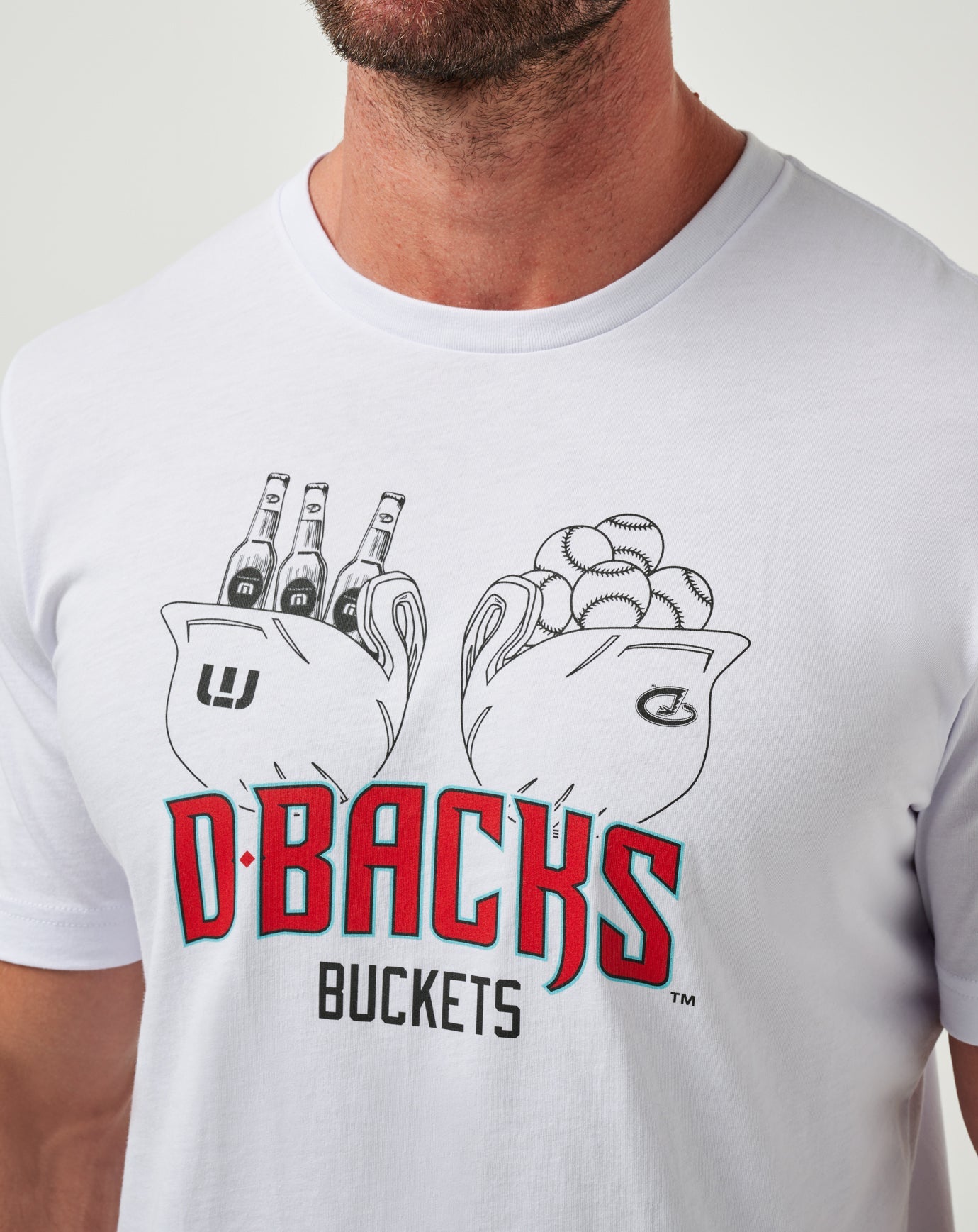 Travis Mathew Outlets Arizona Diamondbacks Strike One Tee Men|New