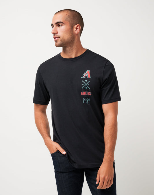 Travis Mathew For Sale Arizona Diamondbacks Sunset Slam Tee Men|New