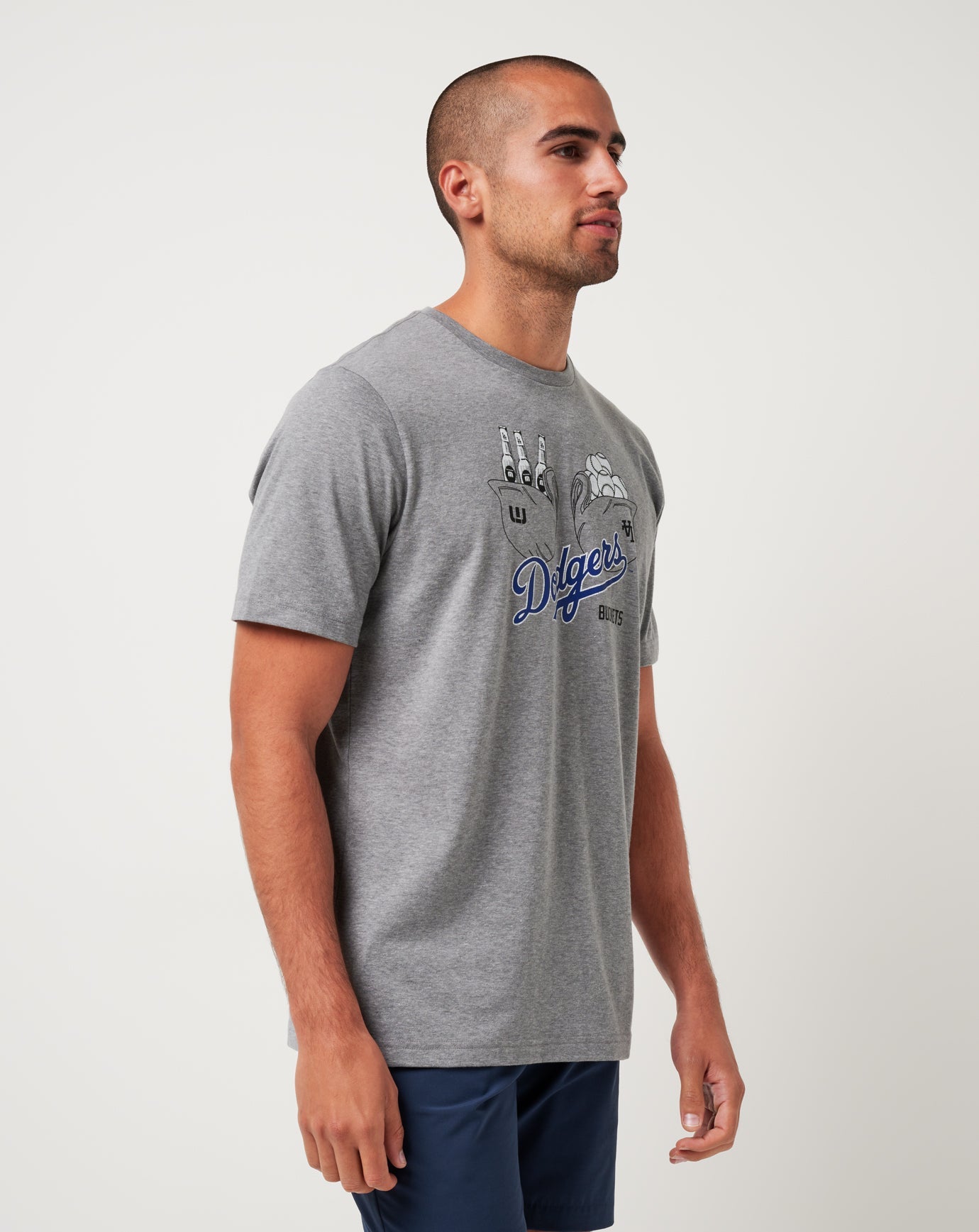 Travis Mathew US Los Angeles Dodgers Strike One Tee Men|Game Day|New