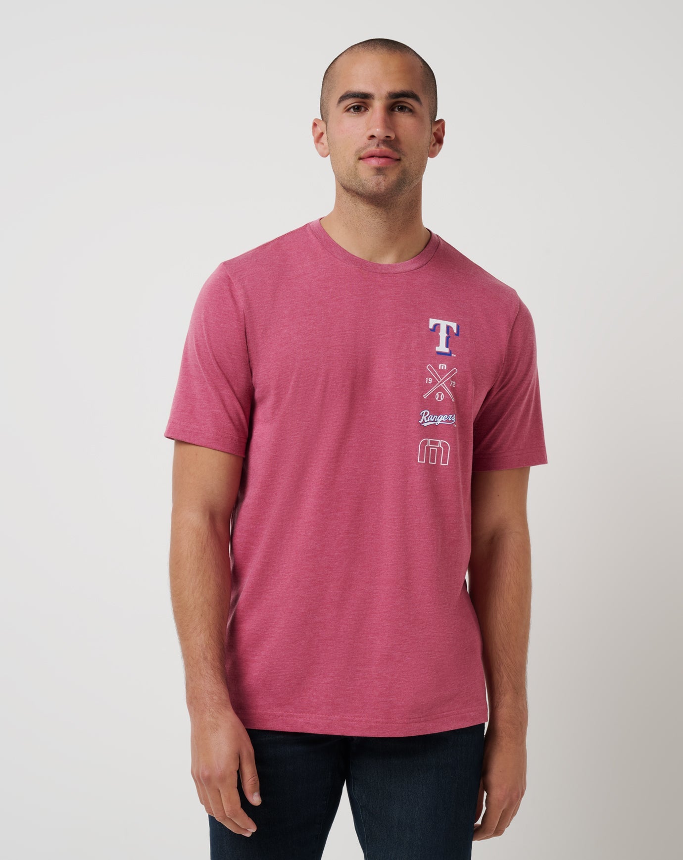 Travis Mathew US Texas Rangers Sunset Slam 2.0 Tee Men|New