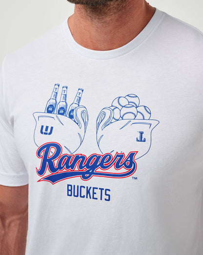 Travis Mathew Online Texas Rangers Strike One Tee Men|New