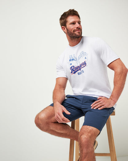 Travis Mathew Online Texas Rangers Strike One Tee Men|New