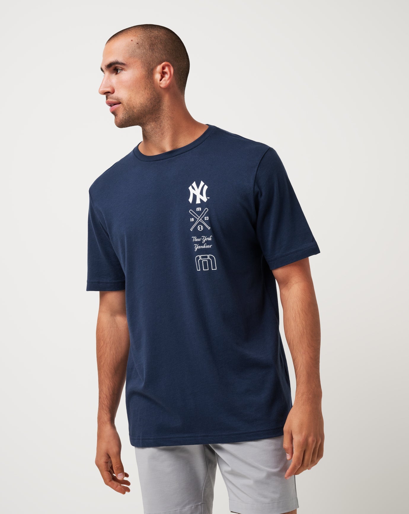 Travis Mathew Discount New York Yankees Sunset Slam Tee Men|Game Day|New