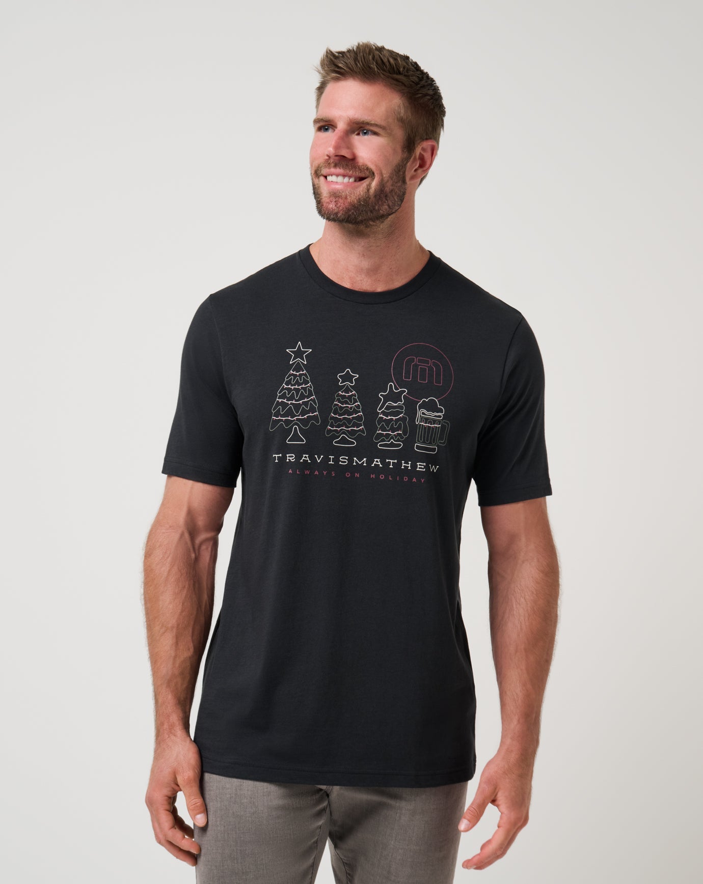 Travis Mathew Sale Season Of Giving Tee Men