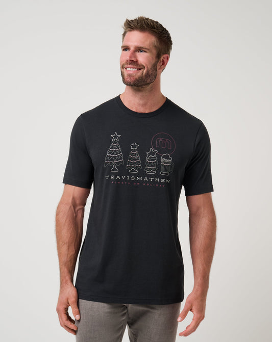 Travis Mathew Sale Season Of Giving Tee Men