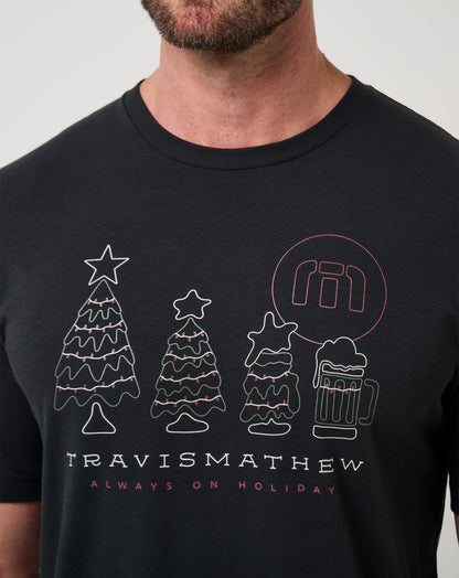 Travis Mathew Sale Season Of Giving Tee Men