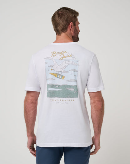 Travis Mathew Discount Drink Ticket Tee Men
