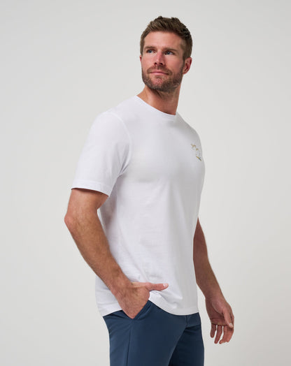 Travis Mathew Discount Drink Ticket Tee Men