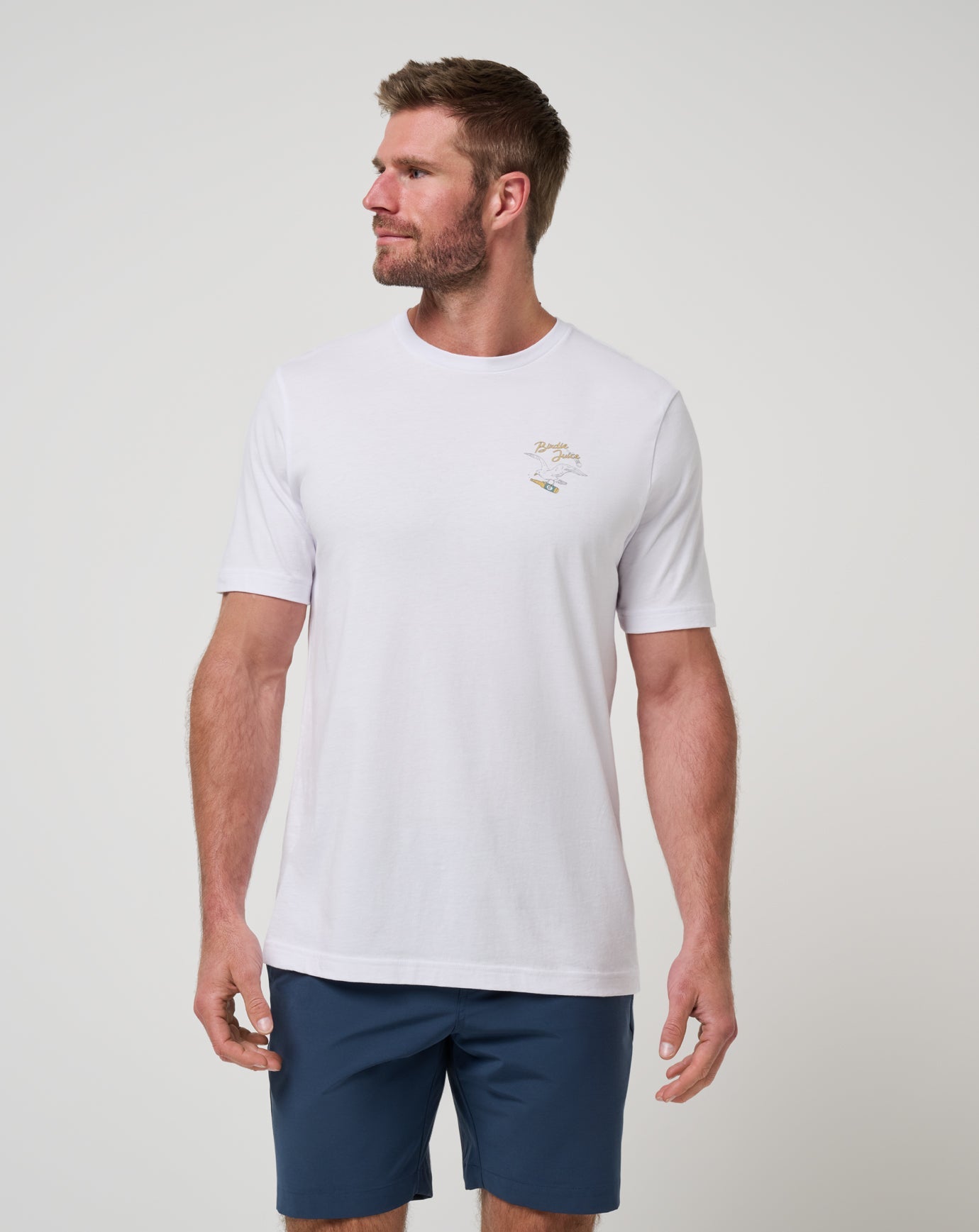 Travis Mathew Discount Drink Ticket Tee Men