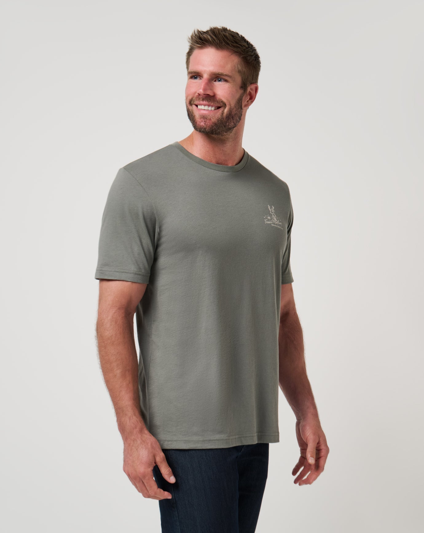 Travis Mathew Outlets Run Rudolph Tee Men