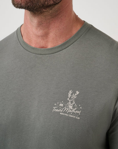 Travis Mathew Outlets Run Rudolph Tee Men