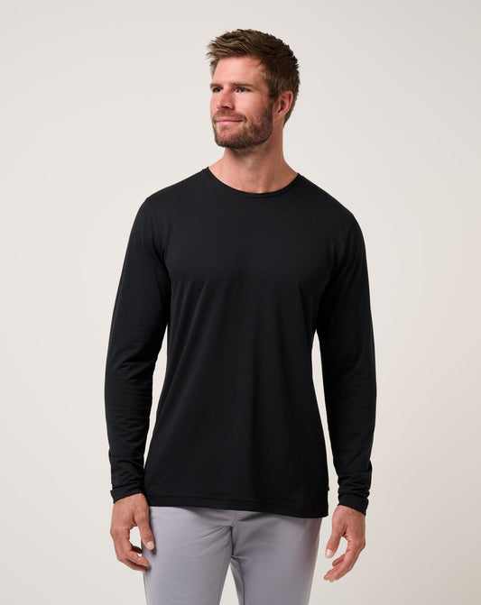 Travis Mathew Sale Performance Jersey Long Sleeve Tee Men