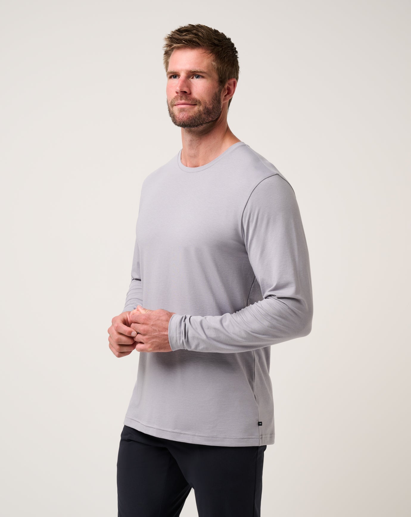 Travis Mathew Online Performance Jersey Long Sleeve Tee Men
