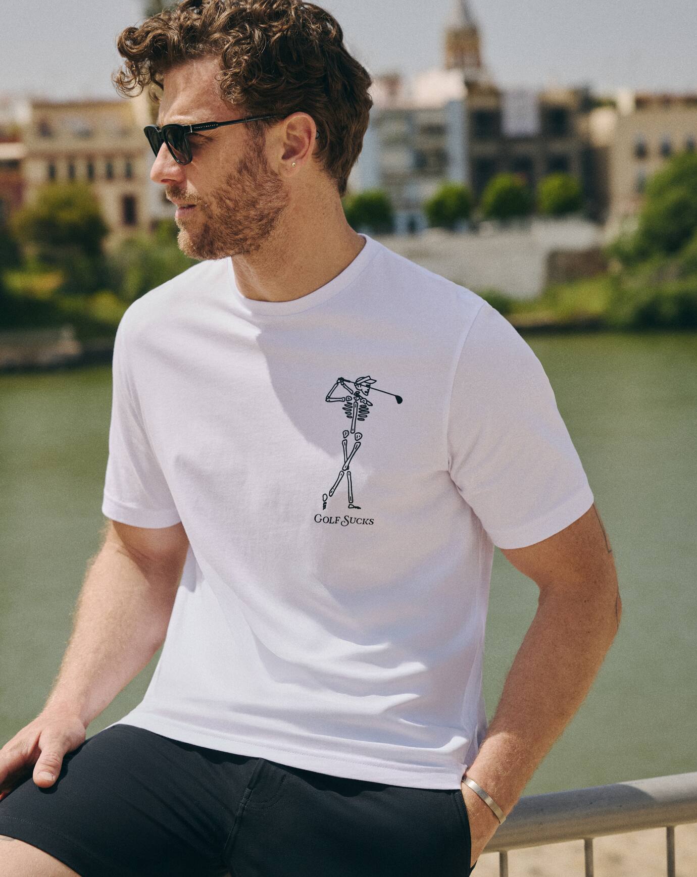 Travis Mathew US Golf Sucks Tee Men