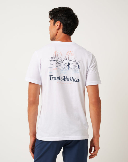 Travis Mathew Online Cloudless Sky Tee Men