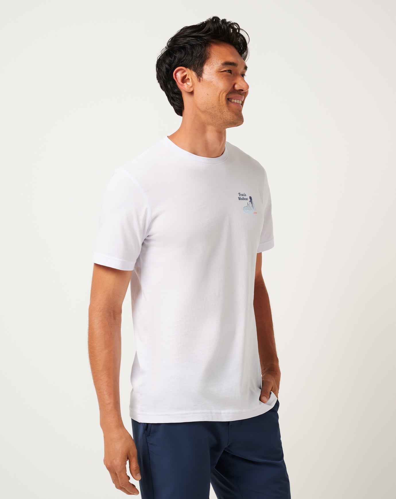 Travis Mathew Online Cloudless Sky Tee Men