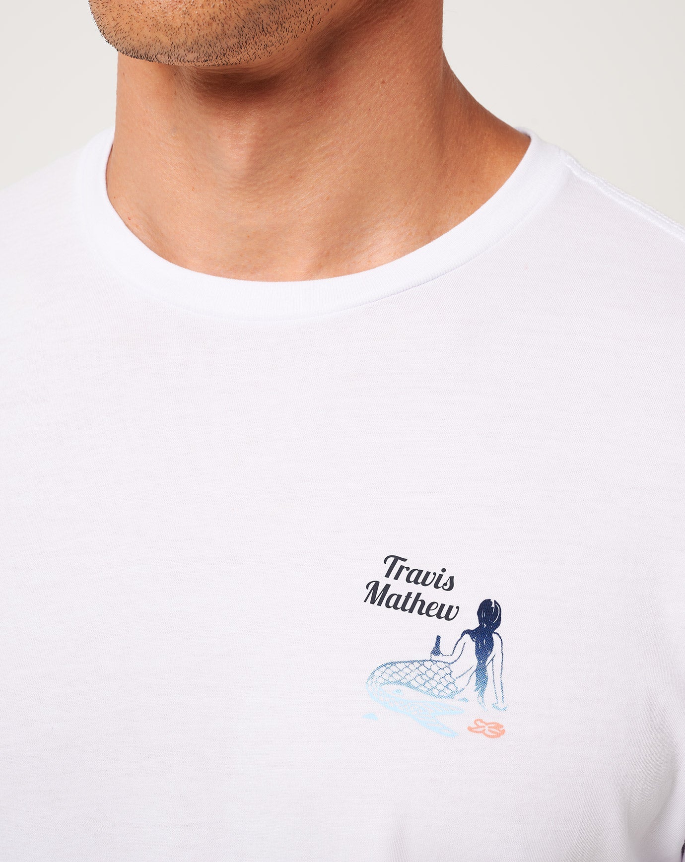 Travis Mathew Online Cloudless Sky Tee Men