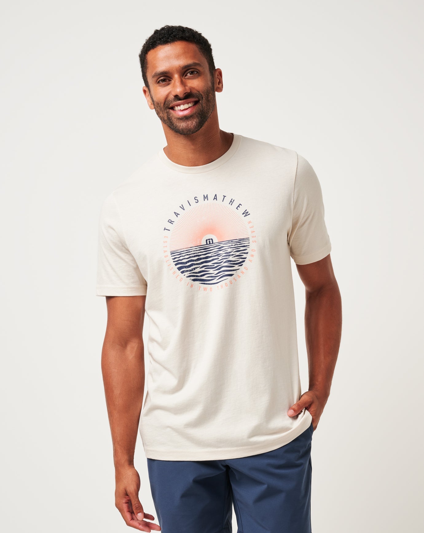 Travis Mathew Sale Beach Cities Tee Men