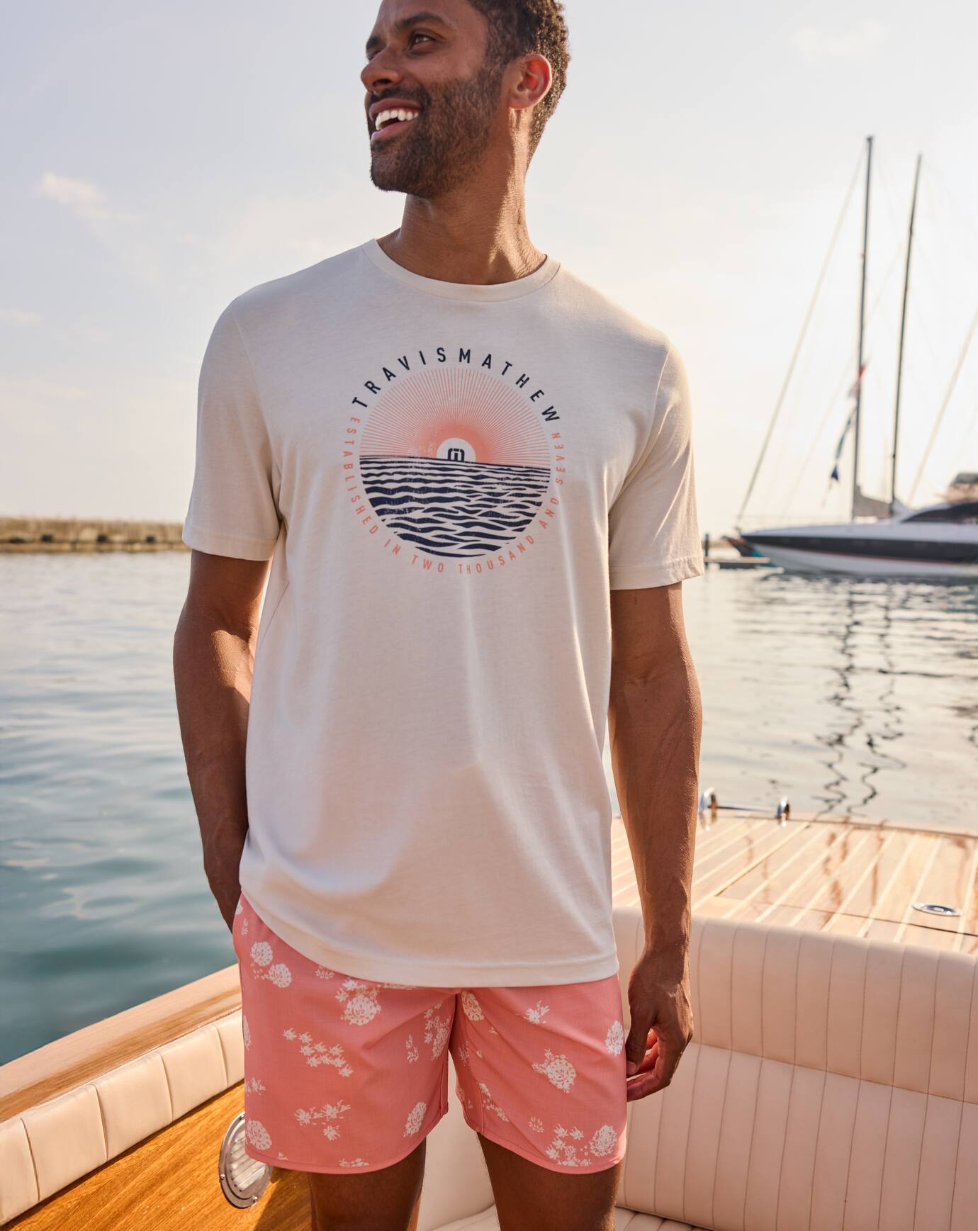 Travis Mathew Sale Beach Cities Tee Men