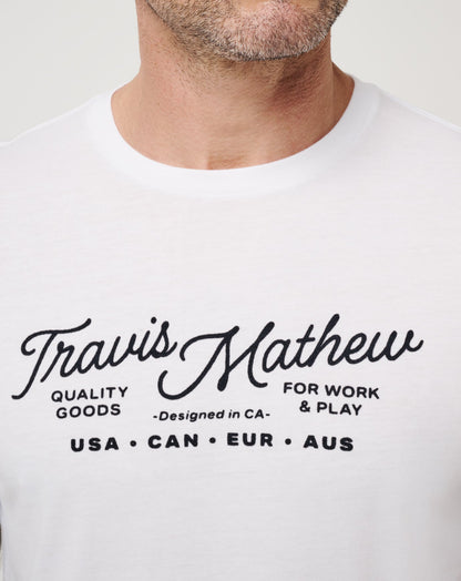 Travis Mathew Discount Perfect Plan Tee Men